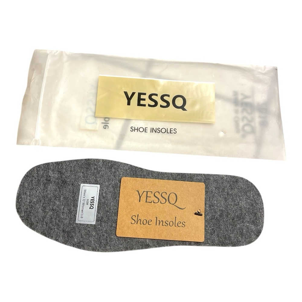 YESSQ Gray Shoe Insoles 2018 for Men,s 7 & Women’s 8